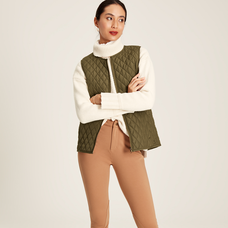 Joules Fieldcoat Luxe Tweed Jacket With Removable Gilet - Green Tweed-3